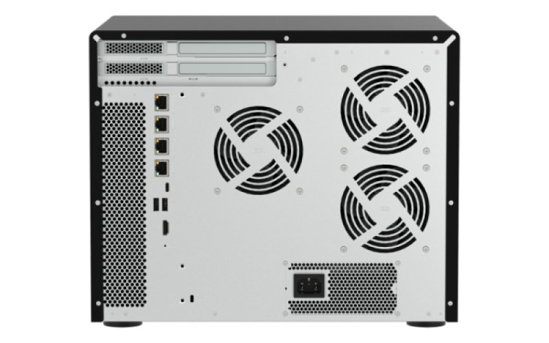 QNAP TVS-h1677AX-R5-16G (AMD Ryzen 5, ZFS, 16GB DDR5 RAM, 12x 3,5"+ 4x 2,5", 2x 2,5GbE, 2x 10GbE) - obrázek č. 1