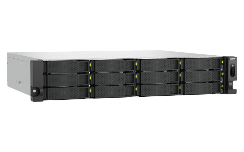 QNAP TS-h1465U-RP-8G (Intel 4core, ZFS, 8GB DDR5 RAM, 12x SATA + 2x E1.S, 1x PCIe, 2x 2,5GbE) - obrázek č. 7