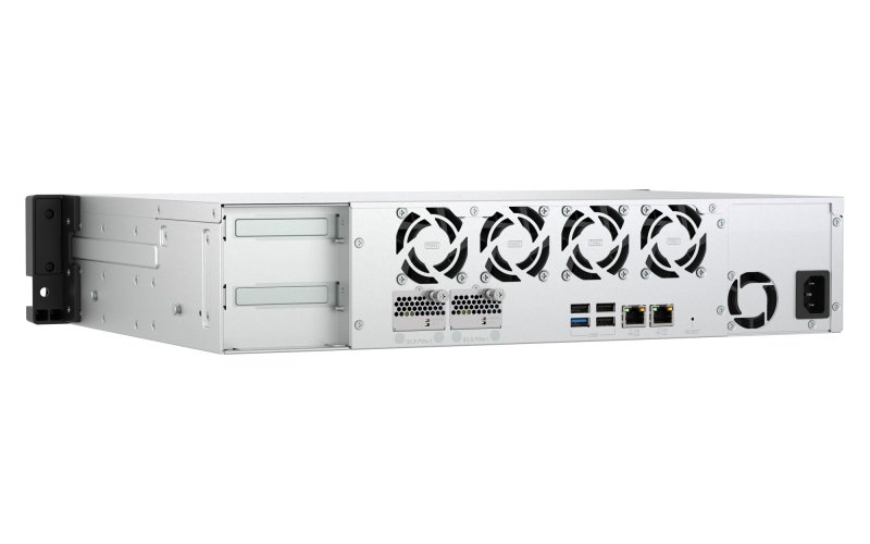 QNAP TS-h1065eU-8G (Intel 4core, ZFS, 8GB DDR5 RAM, 8x SATA + 2x E1.S, 1x PCIe, 2x 2,5GbE, 1x zdroj) - obrázek č. 1