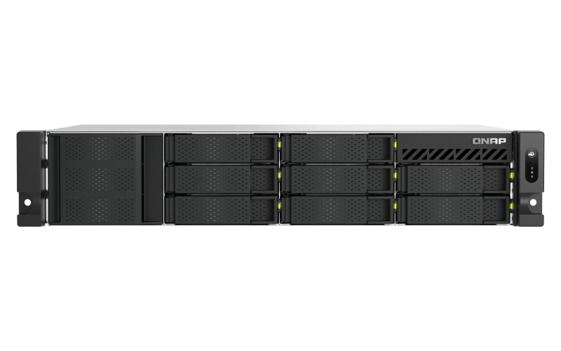 QNAP TS-h1065eU-8G (Intel 4core, ZFS, 8GB DDR5 RAM, 8x SATA + 2x E1.S, 1x PCIe, 2x 2,5GbE, 1x zdroj) - obrázek č. 2