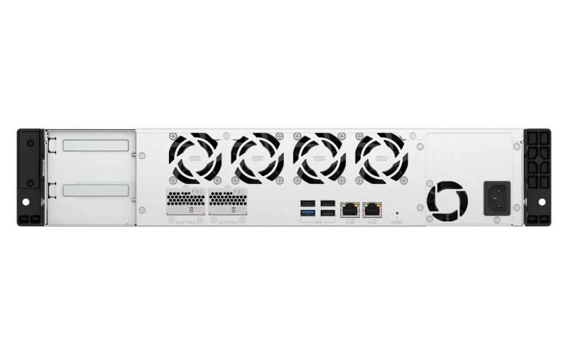 QNAP TS-h1065eU-8G (Intel 4core, ZFS, 8GB DDR5 RAM, 8x SATA + 2x E1.S, 1x PCIe, 2x 2,5GbE, 1x zdroj) - obrázek produktu