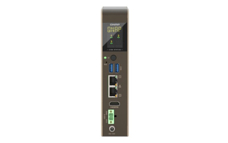 QNAP QBoat-300 (průmyslový NAS, 4core ARM, 4GB RAM, 3x M.2 slot, 2x 1GbE, 2x USB 3.2, 1x HDMI) - obrázek č. 1