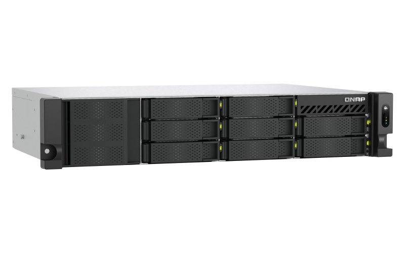 QNAP TS-h1073BXeU-RP-8G (Ryzen V1780B, ZFS, 8GB RAM, 8x SATA + 2x E1.S, 2x 2,5GbE, 2x 10GbE) - obrázek č. 2