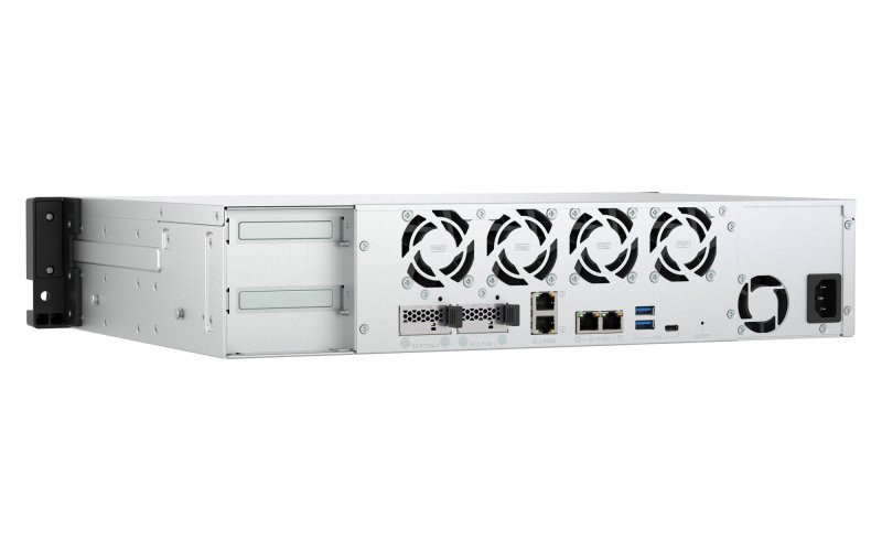 QNAP TS-h1073BXeU-8G (Ryzen V1780B, ZFS, 8GB RAM, 8x SATA + 2x E1.S, 2x 2,5GbE, 2x 10GbE, 1x zdroj) - obrázek č. 6