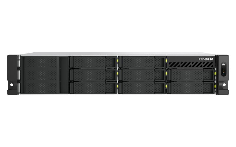 QNAP TS-h1073BXeU-8G (Ryzen V1780B, ZFS, 8GB RAM, 8x SATA + 2x E1.S, 2x 2,5GbE, 2x 10GbE, 1x zdroj) - obrázek produktu