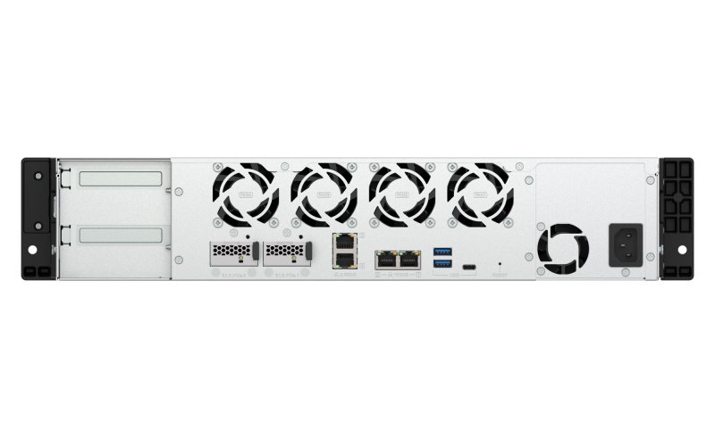 QNAP TS-h1073BXeU-8G (Ryzen V1780B, ZFS, 8GB RAM, 8x SATA + 2x E1.S, 2x 2,5GbE, 2x 10GbE, 1x zdroj) - obrázek č. 5