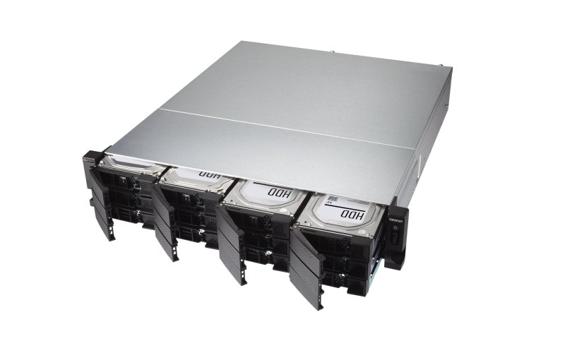 QNAP TS-h1886XU-RP-R2-D1622-16G (Xeon 3,2GHz, ZFS, 16GB ECC RAM, 12x3,5"+6x2,5", 4xGbE,2x10GbE SFP+) - obrázek č. 7