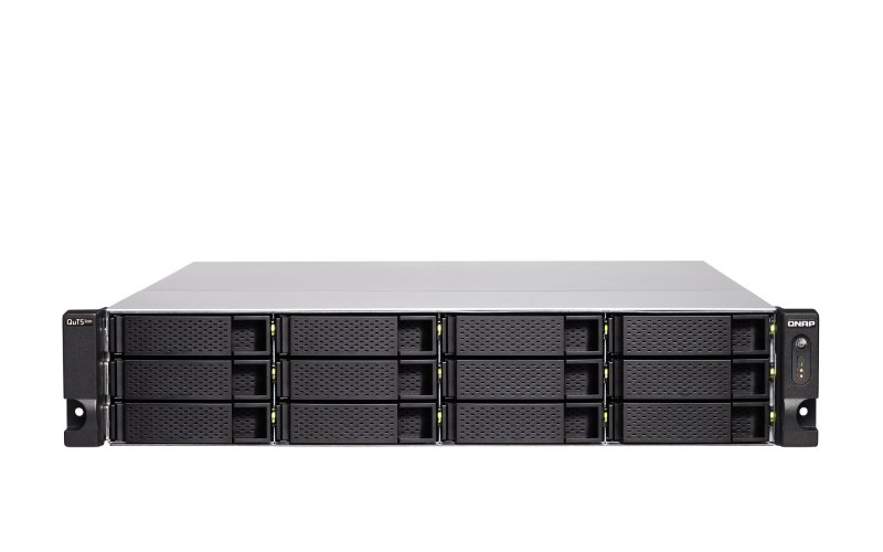 QNAP TS-h1886XU-RP-R2-D1622-16G (Xeon 3,2GHz, ZFS, 16GB ECC RAM, 12x3,5"+6x2,5", 4xGbE,2x10GbE SFP+) - obrázek produktu