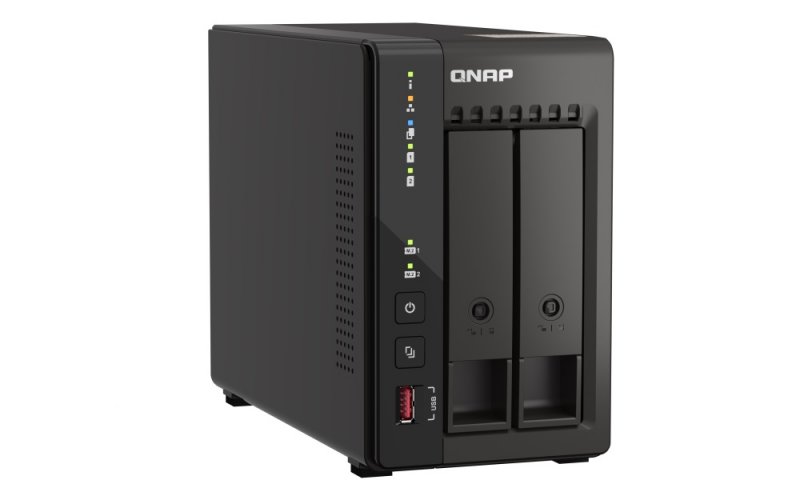 QNAP NVR QVP-21C (4core 2,6GHz, 8GB RAM, 2xSATA, 2x2,5GbE, 2xM.2 slot, 2xHDMI, kamery: 8 (max 16) - obrázek č. 2