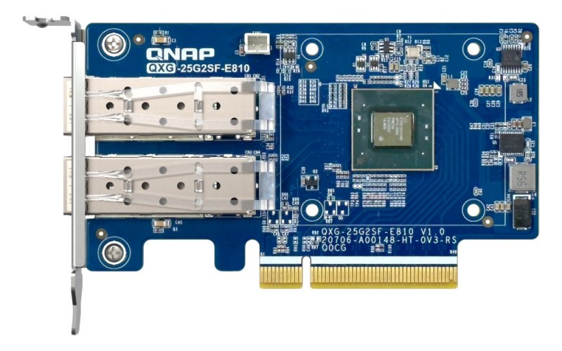 QNAP QXG-25G2SF-E810 - 2x 25GbE SFP28,PCIe Gen3 x8 - obrázek č. 6