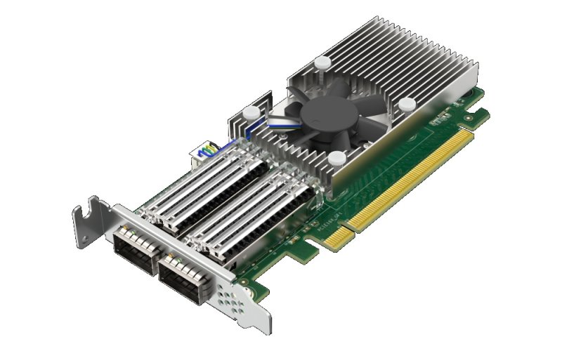 QNAP QXG-100G2SF-BCM Dual port per 100GbE Network adapter, 2 x QSFP28 - obrázek č. 4