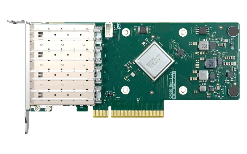 QNAP QXG-25G4SF-BCM, 4x25GbE SFP28, PCIe 4.0x8 - obrázek č. 4
