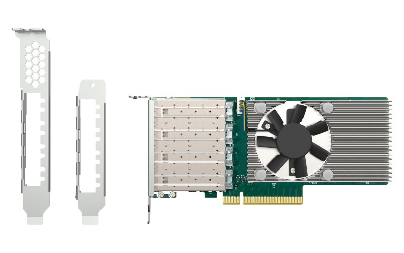 QNAP QXG-25G4SF-BCM, 4x25GbE SFP28, PCIe 4.0x8 - obrázek č. 6