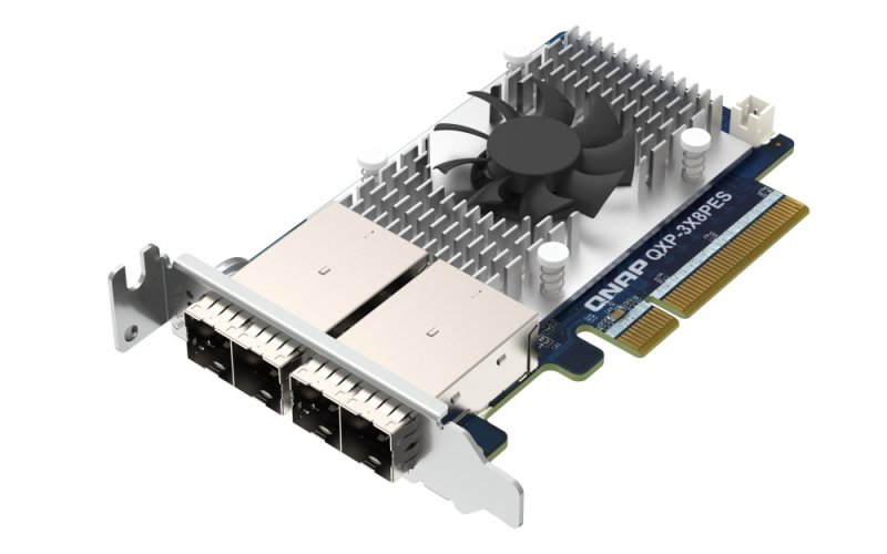 QNAP QXP-3X8PES, 2 ports (SFF-8644 1x2) Expan card - obrázek č. 2