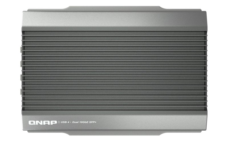 QNAP QNA-UC10G1SF- adaptér USB-C 4 (podpora Thunderbolt 3 a 4) na 2x 10GbE SFP+ (pasivní chlazení) - obrázek č. 4