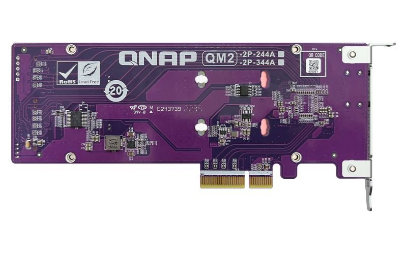 QNAP QM2 Card - QM2-2P-344A - obrázek č. 4