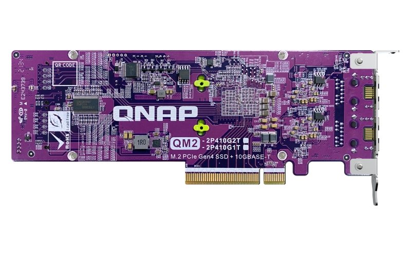 QNAP QM2 Card - QM2-2P410G2T - obrázek č. 7