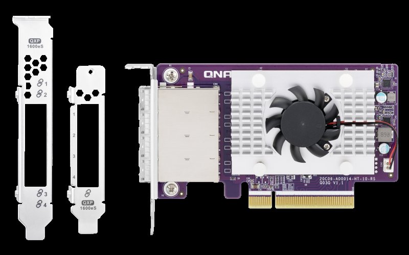 QNAP rozšiřující karta QXP-1600eS-A1164 (4x SFF-8088 port, PCIe 3.0 x8, pro QNAP TL SATA JBOD) - obrázek č. 2