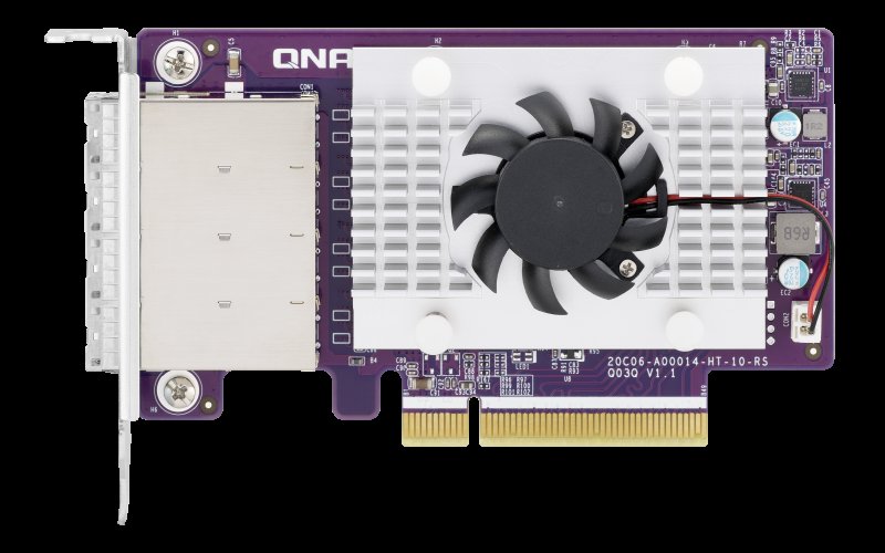 QNAP rozšiřující karta QXP-1600eS-A1164 (4x SFF-8088 port, PCIe 3.0 x8, pro QNAP TL SATA JBOD) - obrázek produktu
