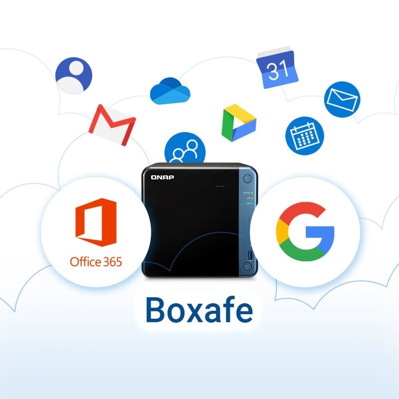 QNAP LS-BOXAFE-GOOGLE-1USER-1Y - Boxafe for Google Workspace,  1 User, 1 Year , Physical Package - obrázek produktu