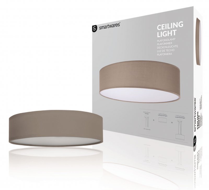 LED Stropní Svítidlo Hnědá - obrázek produktu