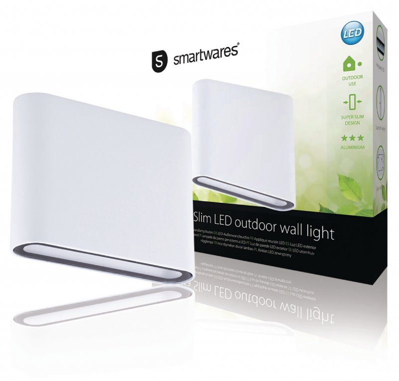 LED Venkovní Nástěnné Svítidlo 4 W 260 lm Bílá - obrázek produktu