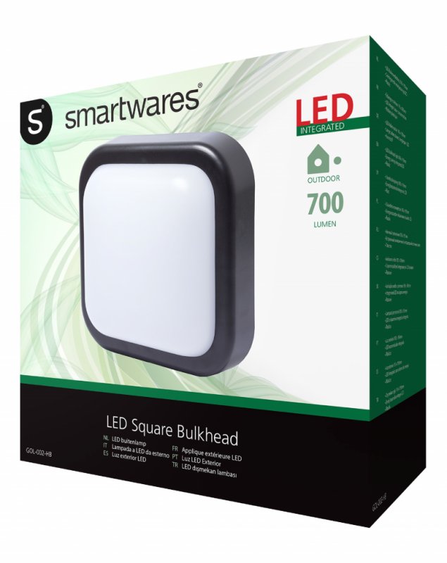 LED Venkovní Nástěnné Svítidlo 10 W 700 lm Černá - obrázek č. 3