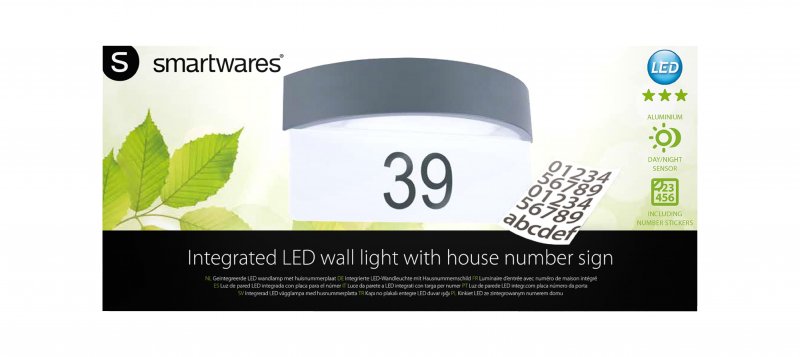 LED Venkovní Nástěnné Svítidlo 7 W 630 lm Tmavě šedá - obrázek č. 3