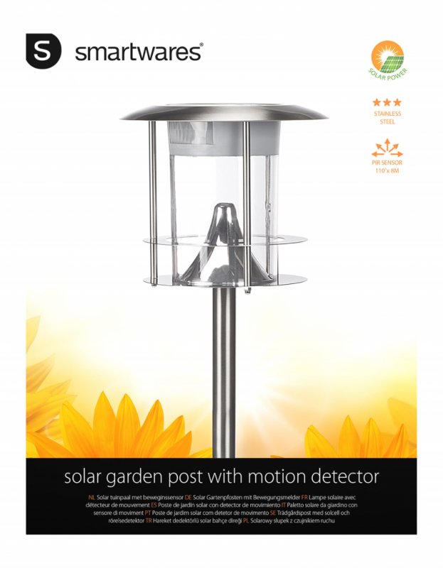 Led Solární Zahradní Světlo s Kolíkem LED - obrázek č. 3