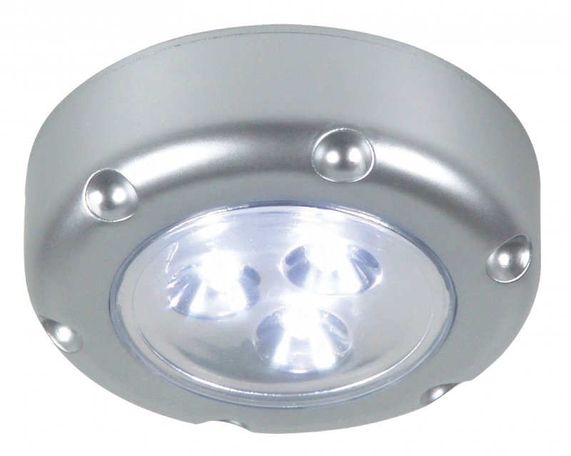 LED Dotyková Lampa 3 Stříbrná - obrázek produktu