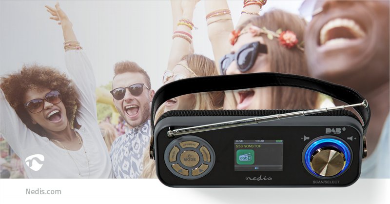 DAB+ Rádio | Stolní Provedení  RDDB5200BK - obrázek č. 11