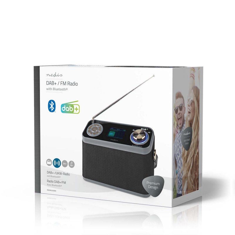 DAB+ Rádio | Stolní Provedení  RDDB5200BK - obrázek č. 8