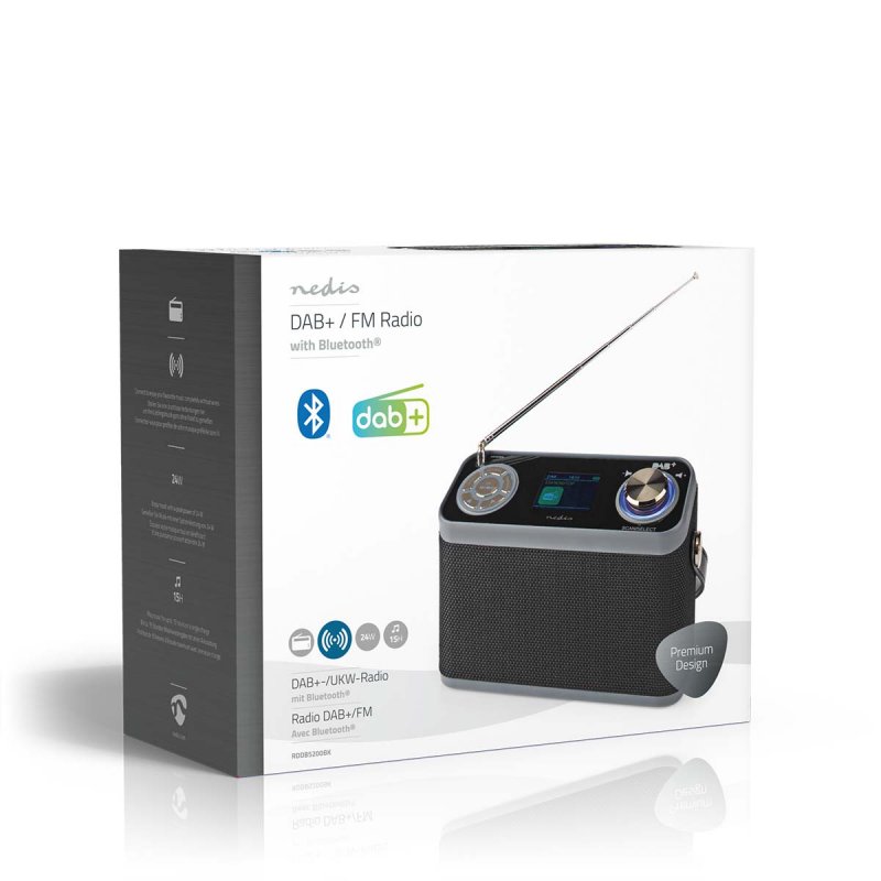 DAB+ Rádio | Stolní Provedení  RDDB5200BK - obrázek č. 9