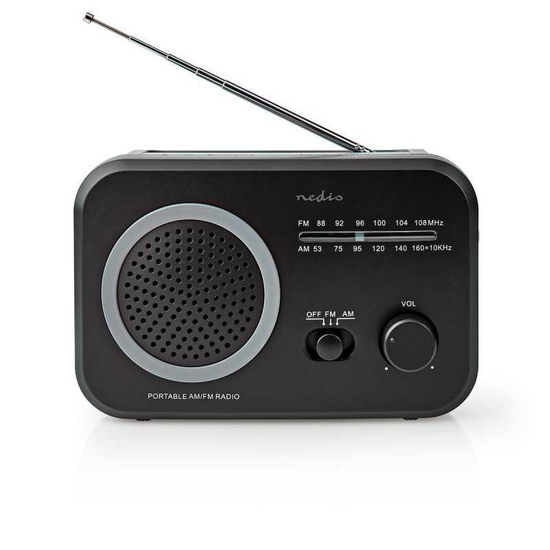 Přenosné FM rádio 1.8W RDFM1330GY - obrázek produktu