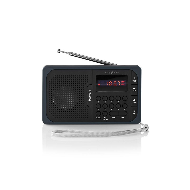 FM rádio | Přenosné Provedení  RDFM2100GY - obrázek č. 1