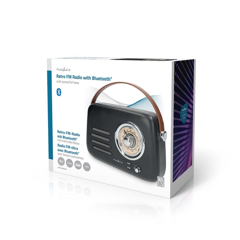 FM rádio | Přenosné Provedení  RDFM2600BK - obrázek č. 2