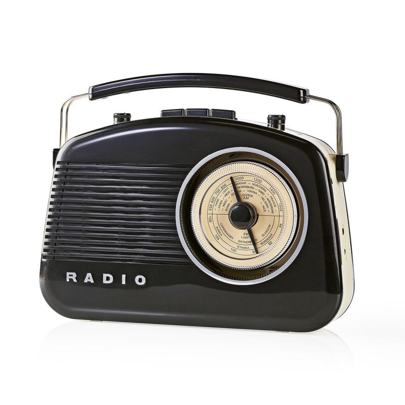 FM Rádio | 5,4 W | Bluetooth® | Přenosná Rukojeť | Černá barva - obrázek č. 5