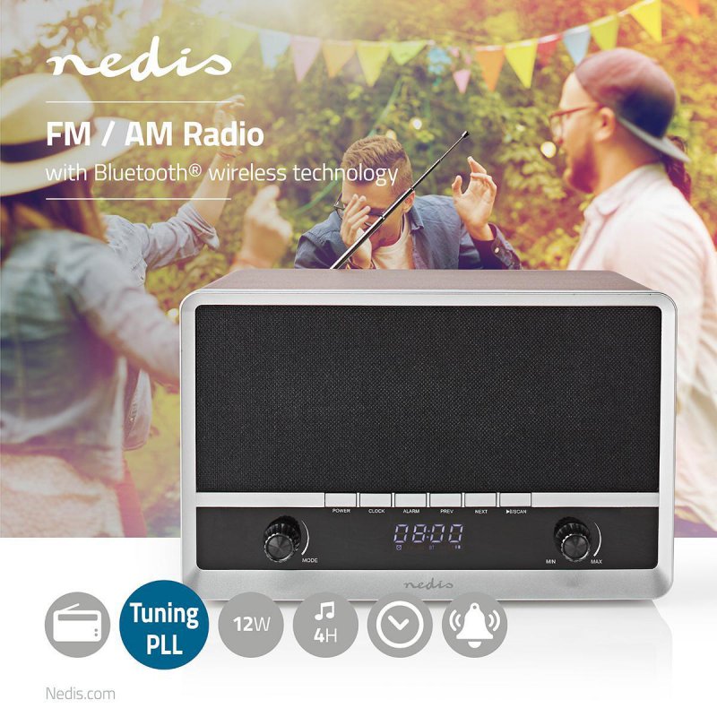 FM rádio | Stolní Provedení  RDFM5200BN - obrázek č. 1