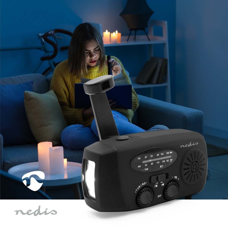 Nouzové Radio | Stolní Provedení  RDFMCR2000BK - obrázek č. 1