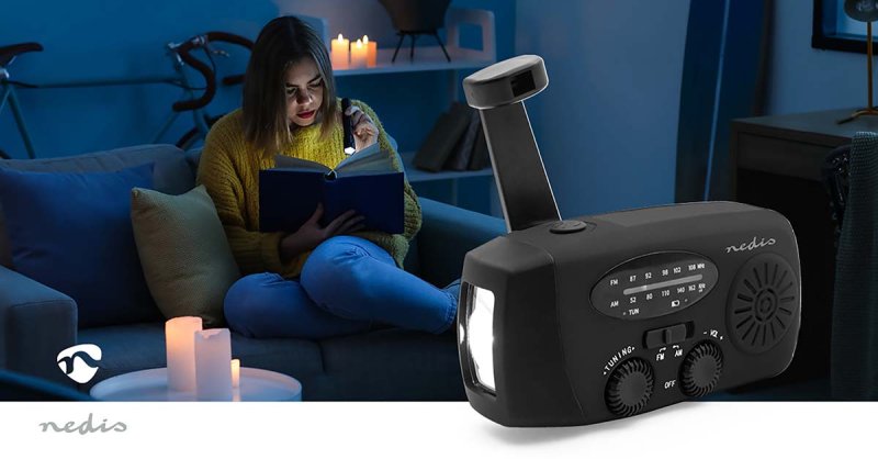 Nouzové Radio | Stolní Provedení  RDFMCR2000BK - obrázek č. 4