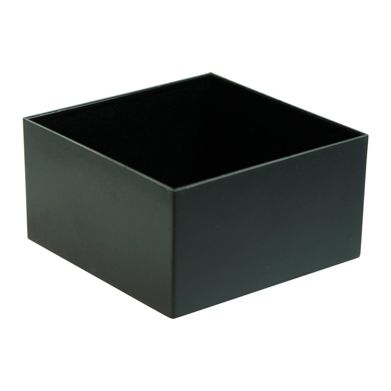 Krabice pro zalévání 75 x 75 x 40 mm Černá ABS PU = 10 PC - obrázek produktu
