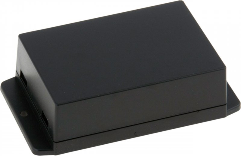 Plastová skříň 70.6 x 105 x 35.5 mm Černá ABS IP 00 - obrázek produktu