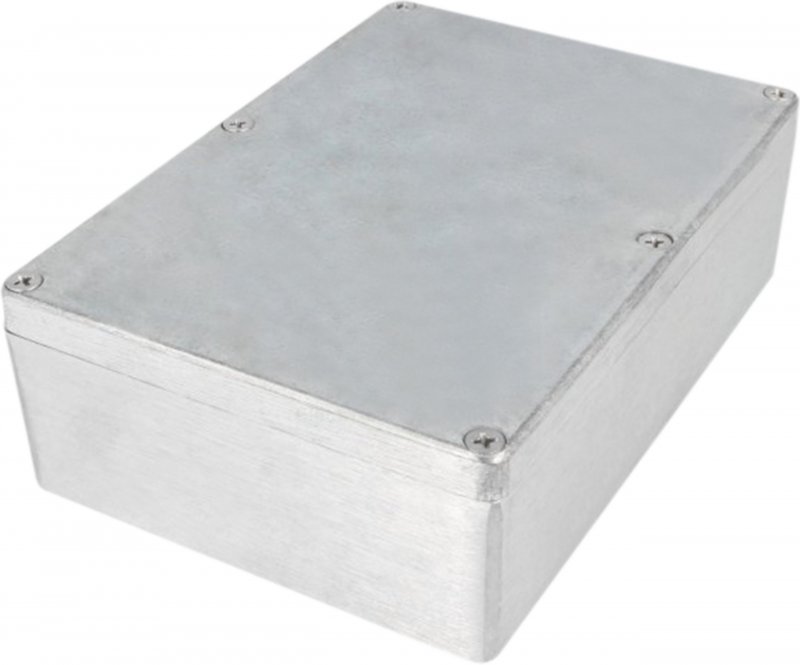 Kovová skříň, Hliník, 121 x 171 x 55 mm, Slitina Hliníku / ADC12, IP 65 - obrázek produktu