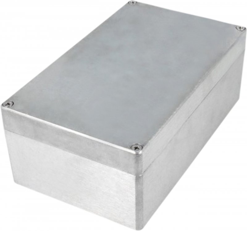 Kovová skříň, Hliník, 120 x 200 x 75 mm, Slitina Hliníku / ADC12, IP 65 - obrázek produktu