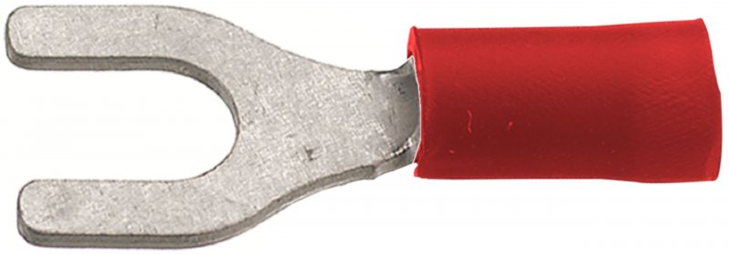Nožová koncovka Červená 5.3 mm N/A PU = 100 PC - obrázek produktu