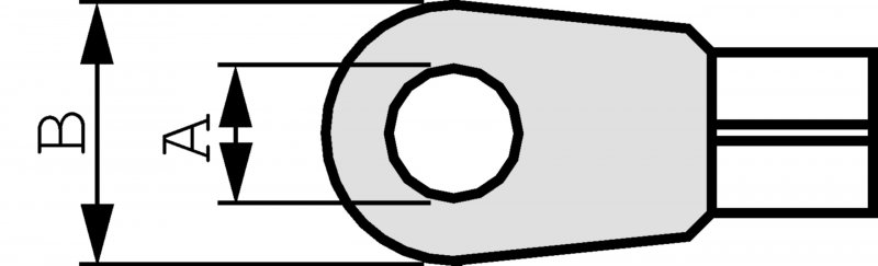 Kroužková svorka Červená 6.4 mm N/A PU = 50 PC - obrázek č. 1