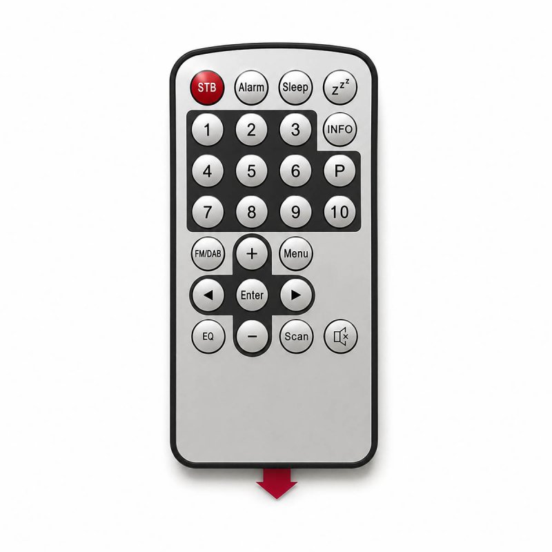 S004875 - Remote Control DABMAN 100 Credit card format - obrázek produktu