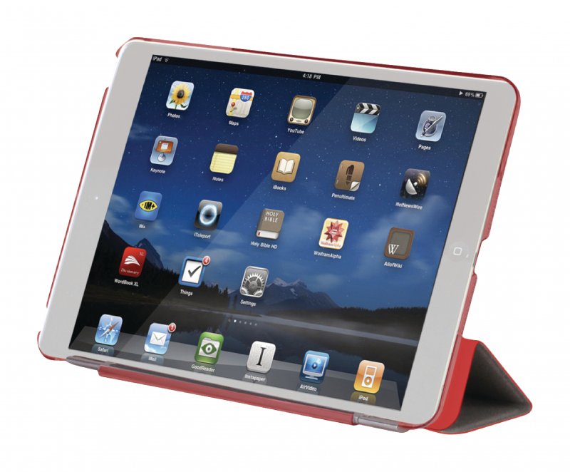 Tablet Pouzdro Folio Apple iPad Mini Červená - obrázek č. 1