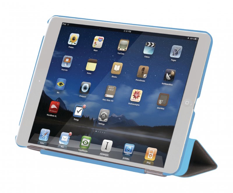 Tablet Pouzdro Folio Apple iPad Mini Modrá - obrázek č. 1