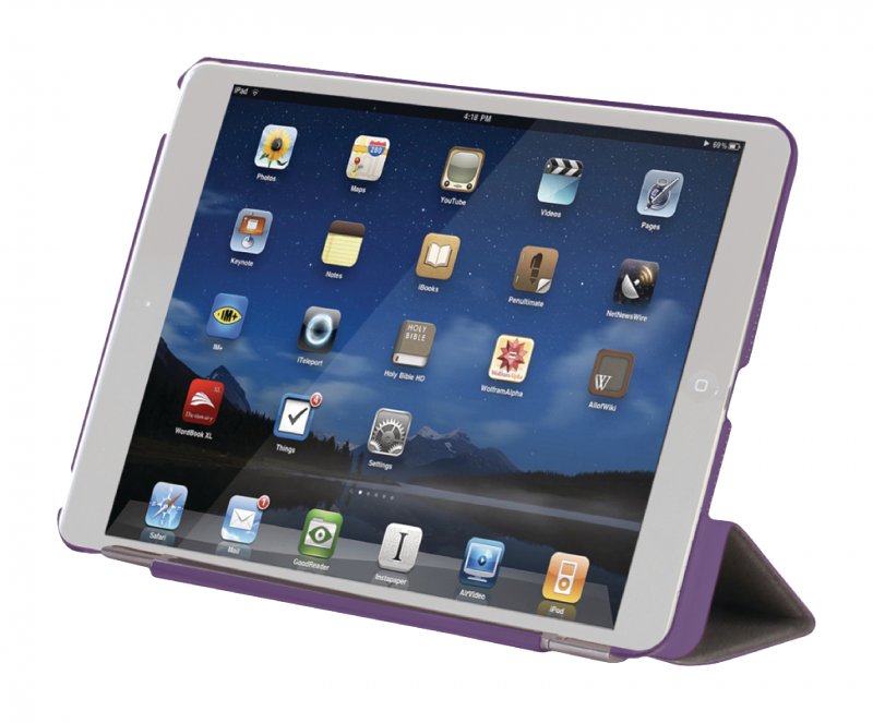 Tablet Pouzdro Folio Apple iPad Mini Fialová - obrázek č. 1